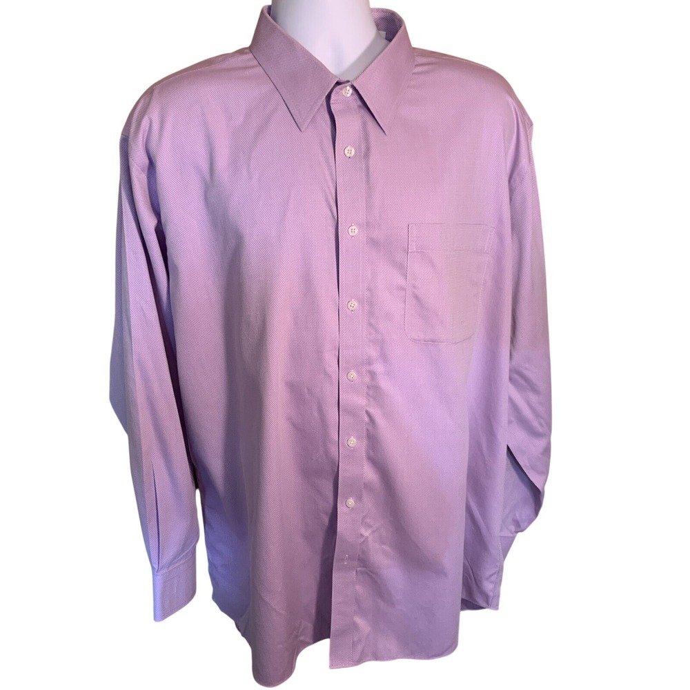 Enro Men's Violet Dress Shirt 18 34/35